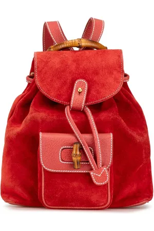 Gucci 2000-2015 Bamboo Suede backpack