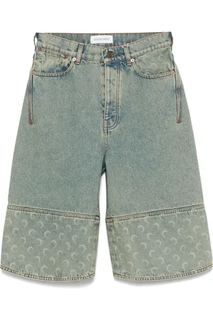 Marine Serre Moon Laser bermuda shorts