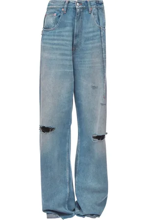 Maison Margiela Pleated bootcut jeans