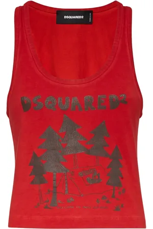 Dsquared2 Graphic-print tank top