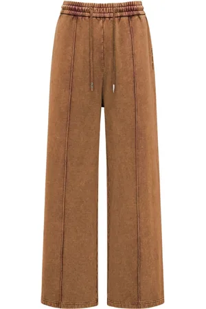 Feng Chen Wang Sand-washed track pants