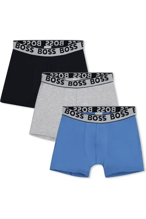 HUGO BOSS Logo-waistband boxers set