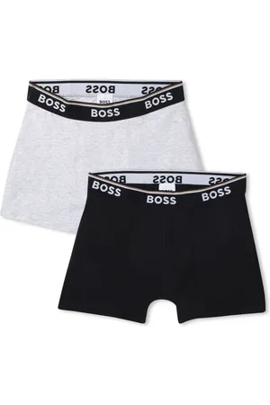 HUGO BOSS Logo-waistband boxers set