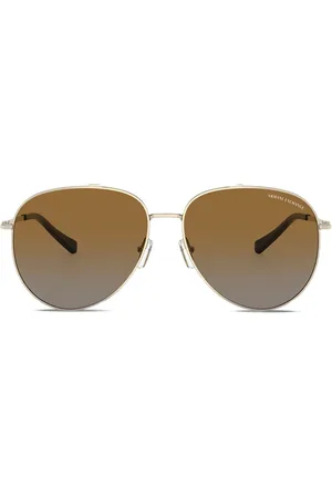 Armani Exchange Pilot-frame sunglasses