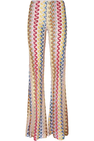 Missoni Zigzag-woven trousers