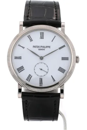 PATEK PHILIPPE 2018 pre-owned Calatrava Clous De Paris 36mm