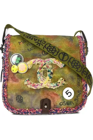 CHANEL 2014 On The Pavements Graffiti crossbody bag