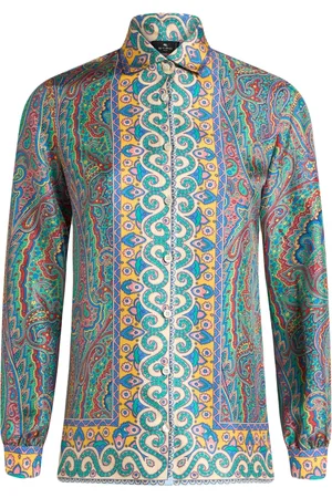 Etro Paisley-print silk shirt