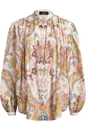 Etro Cotton pleated shirt