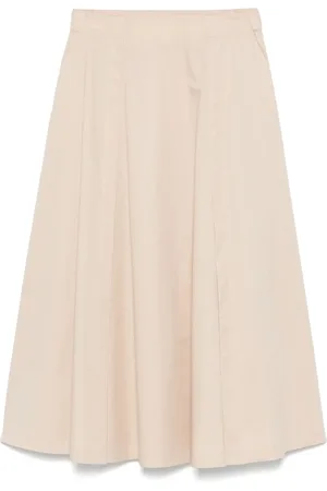 PESERICO SIGN A-line midi skirt