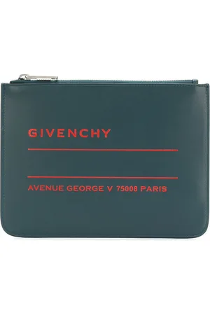 Givenchy Logo print clutch