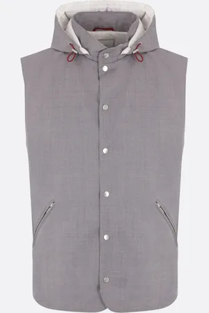 Brunello Cucinelli Hooded padded vest