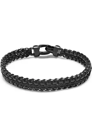 Nialaya Woven 8mm Box Chain bracelet