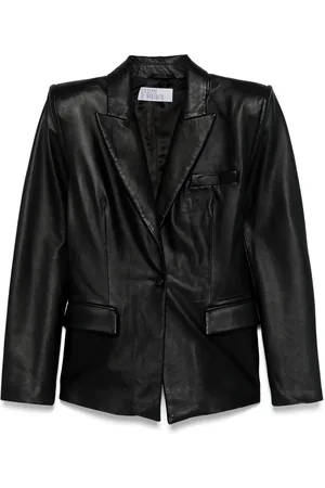 GIUSEPPE DI MORABITO Leather blazer