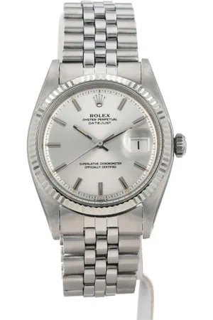 Rolex 1970 18K white gold and stainless steel Datejust 36mm