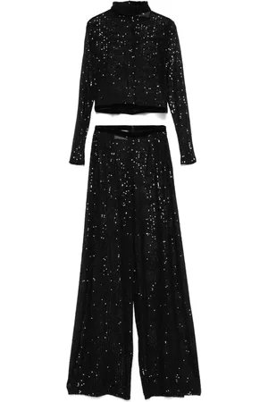 Atu Body Couture Sequinned trouser set