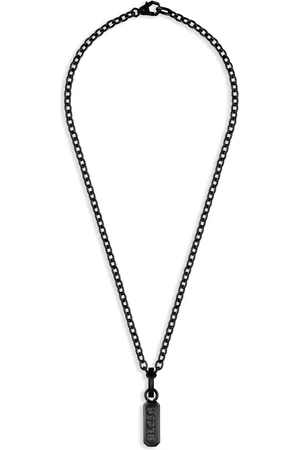 Philipp Plein Gothic Tag Pendant necklace