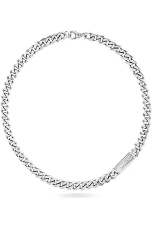 Philipp Plein Gothic Tag necklace