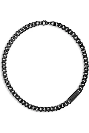 Philipp Plein Gothic Tag necklace