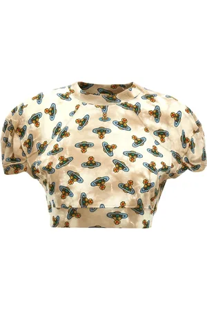 Vivienne Westwood Football cropped T-shirt