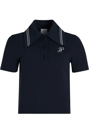 Patou Logo-embroidered polo shirt