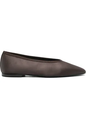 Totême Minimalist satin ballet flats
