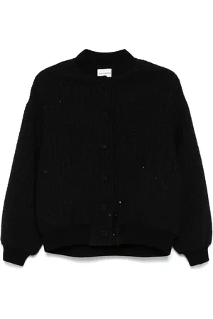 Claudie Pierlot Tweed bomber jacket