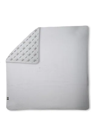 HUGO BOSS Graphic-print blanket