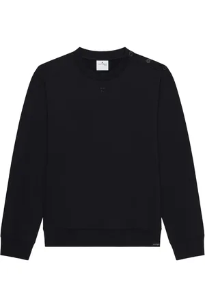 Courrèges Buttoned jersey sweatshirt