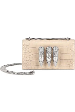 Philipp Plein Croco-printed leather mini bag