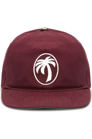 Palm Angels Palm-tree-print baseball cap