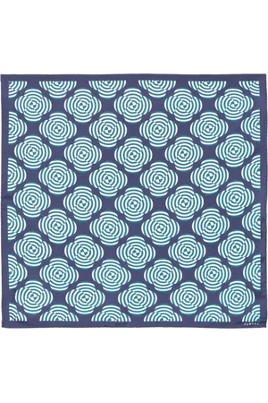 Fursac Abstract-pattern print pocket square