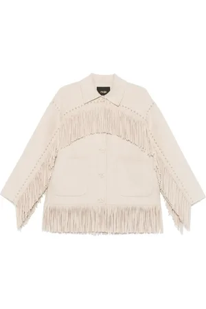 Maje Fringed coat