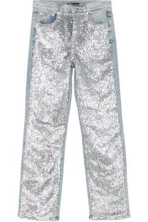 Maje Sequin-embellished jeans