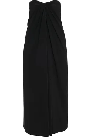 ROSETTA GETTY Twist strapless maxi dress