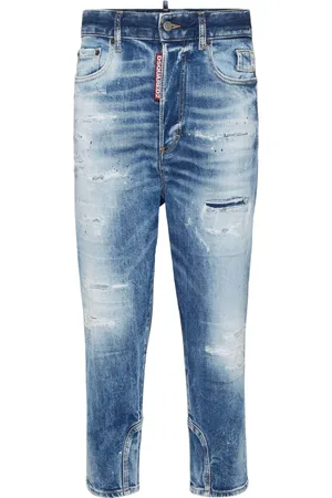 Dsquared2 Distressed-effect tapered jeans
