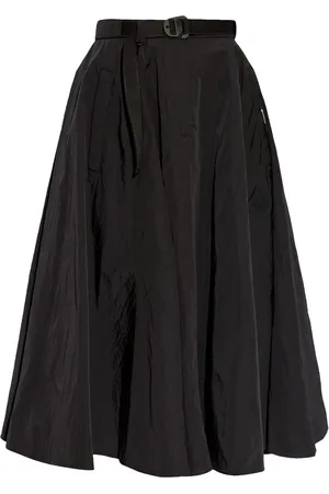 Moncler Belted midi skirt