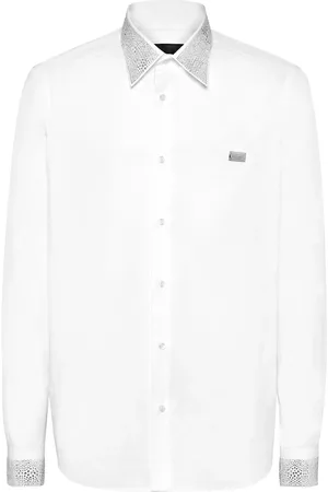 Philipp Plein Crystal-embellished shirt