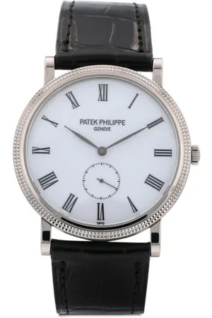 PATEK PHILIPPE 2018 pre-owned Calatrava Clous De Paris 36mm