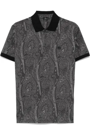 Etro Paisley-print polo shirt
