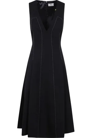 Elisabetta Franchi Seam-detailed midi dress