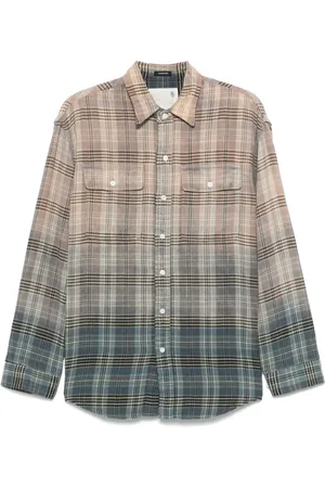 R13 Checked shirt