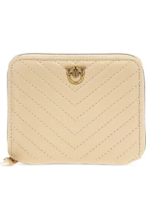 Pinko Quilted leather wallet