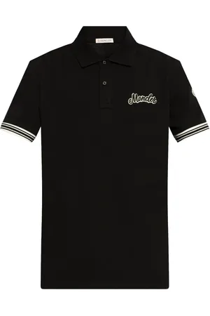 Moncler Logo-embroidered polo shirt