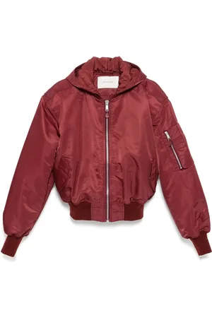 Entire Studios Hooded broad bomber jacket