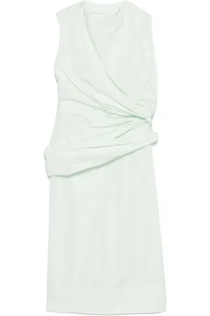 Jil Sander Knot-detail midi dress