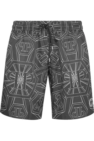 Philipp Plein Monogram swim shorts