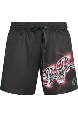 Philipp Plein Printed swim shorts