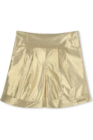 Karl Lagerfeld Metallic-finish shorts