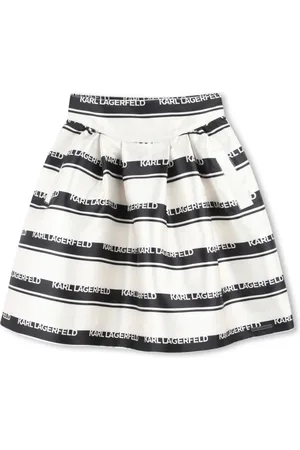 Karl Lagerfeld Logo-jacquard skirt